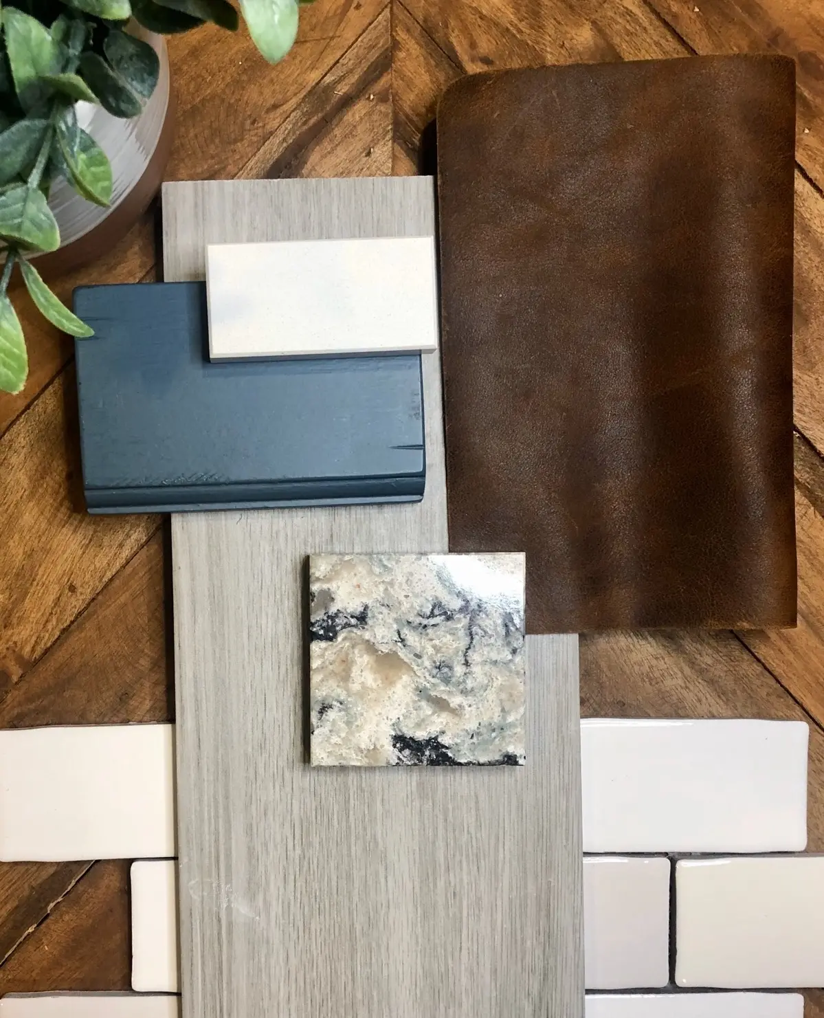 a group of samples of different colors