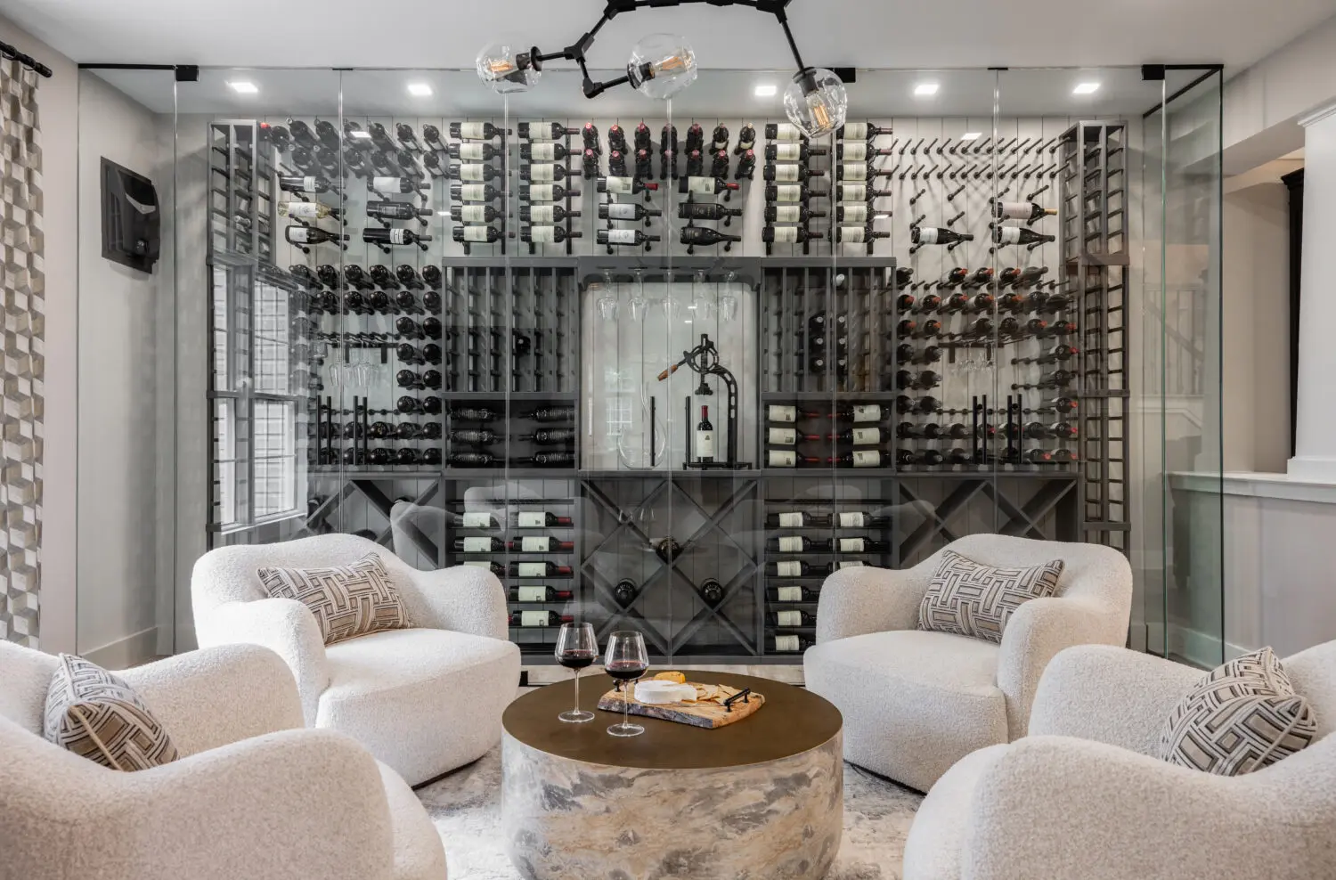 Premier Interior Design Services In Reston 2 | Award Winning Interior Designers Washington Dc &Amp; Northern Virginia Areas beautiful wine cellar in home remodel in alexandria va, northern virginia interior designers (25)